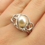 Серебряное кольцо с Жемчугом